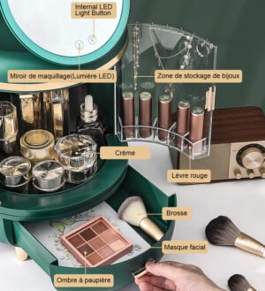 organisateur-maquillage-miroir-le vert presentation
