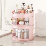 rangement maquillage chambre rose taille