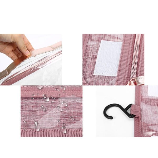 trousse de toilette femme pliable caracteristique