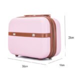vanity rigide pour fille rose taille