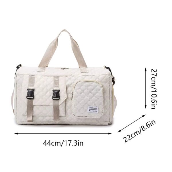 Sac de Voyage pour Cabine Avion Pliable et Léger - Grand Vanity Souple Pour Femme – Image 4